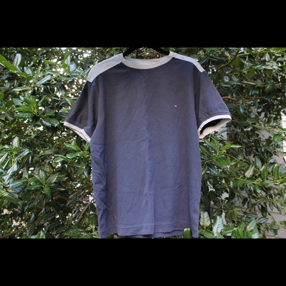 Navy Blue Tommy Hilfigher Crew Neck